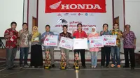 Seratusan guru SMK Kurikulum Teknik Sepeda Motor (KTSM) binaan Honda mengikuti Gathering SMK Teknik