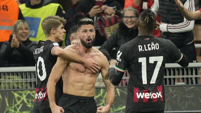 Gol Olivier Giroud Bawa AC Milan Kalahkan Spezia