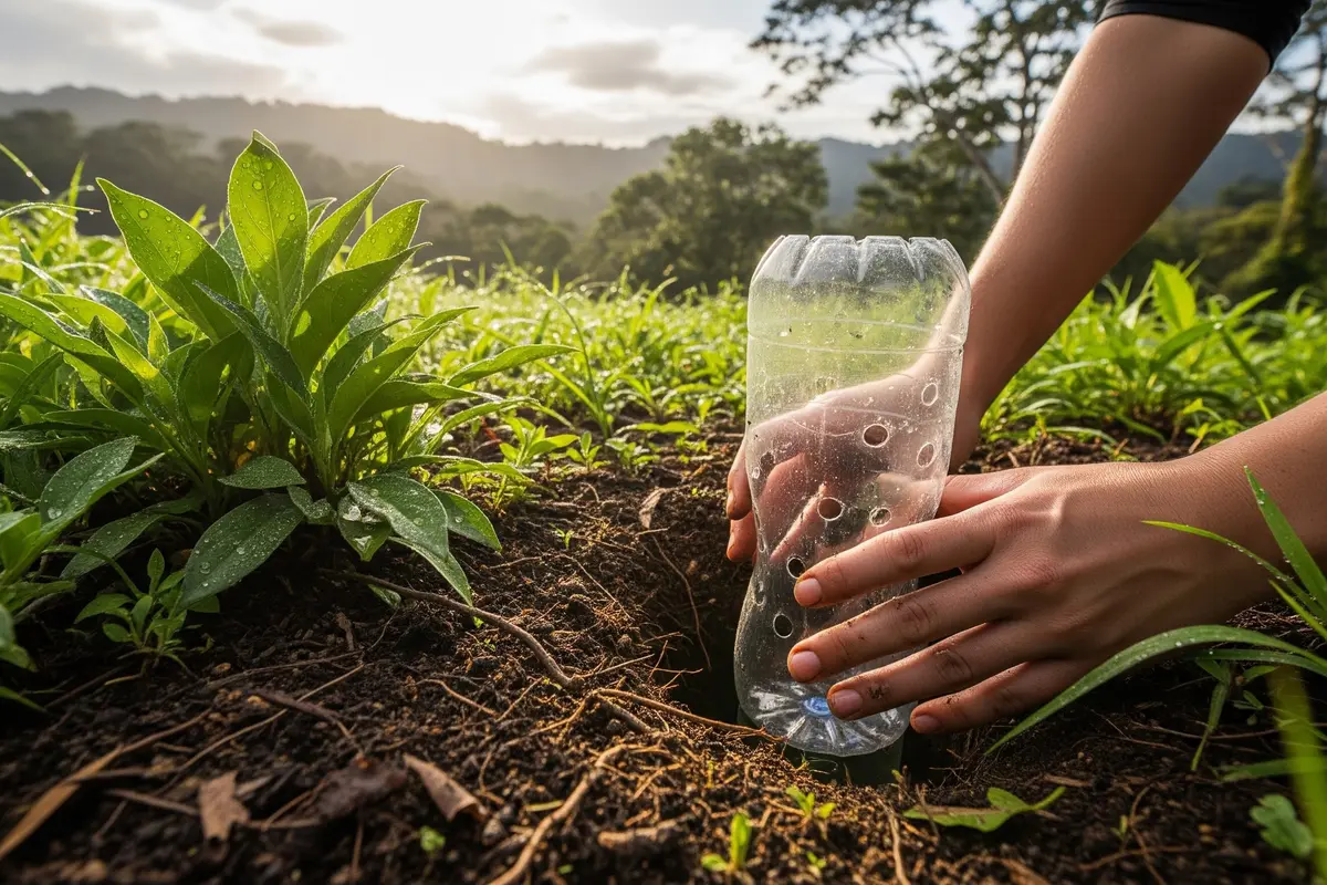 Lubang Biopori dari Botol Bekas