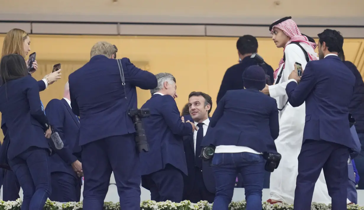 Les Blues di bawah Deschamps berpeluang untuk mempertahankan gelar juara yang sebelumnya diraih di Rusia empat tahun lalu. (AP Photo/Natacha Pisarenko)
