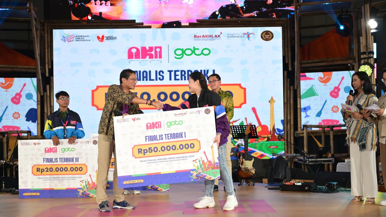Malam Puncak AKI 2024, Dorong Ekonomi Kreatif Indonesia Naik Kelas