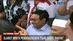 Di depan relawan dan pendukungnya, Djarot berpesan agar mereka tetap santun dan tidak menyakiti rakyat saat berkampanye.