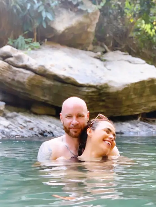 Melaney Ricardo dan Tyson (Instagram/melaney_ricardo)