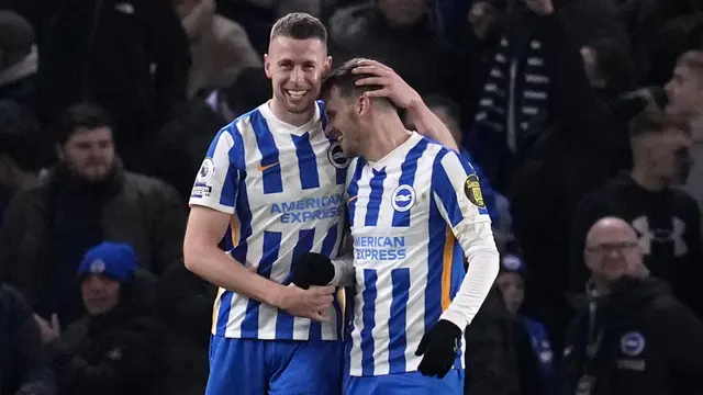 Foto: Ditahan Brighton, Chelsea Gagal Salip Liverpool di Peringkat Kedua Klasemen Liga Inggris