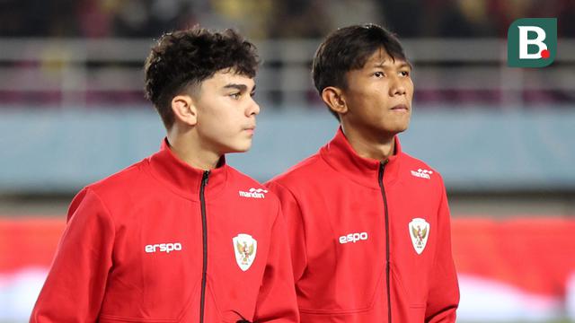 Foto: Perjuangan Matthew Baker Bersama Timnas Indonesia saat Melawan Negara Kelahirannya, Australia