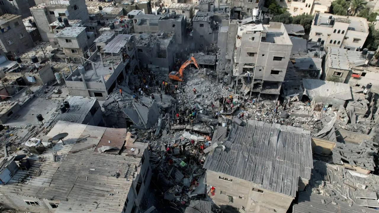 Kamp pengungsi Maghazi diketahui letaknya berada di zona evakuasi di Gaza tengah.