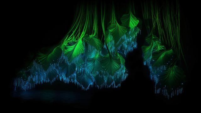 Ilustrasi bioluminescence