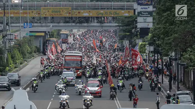 Konvoi Persija Juara Piala Presiden