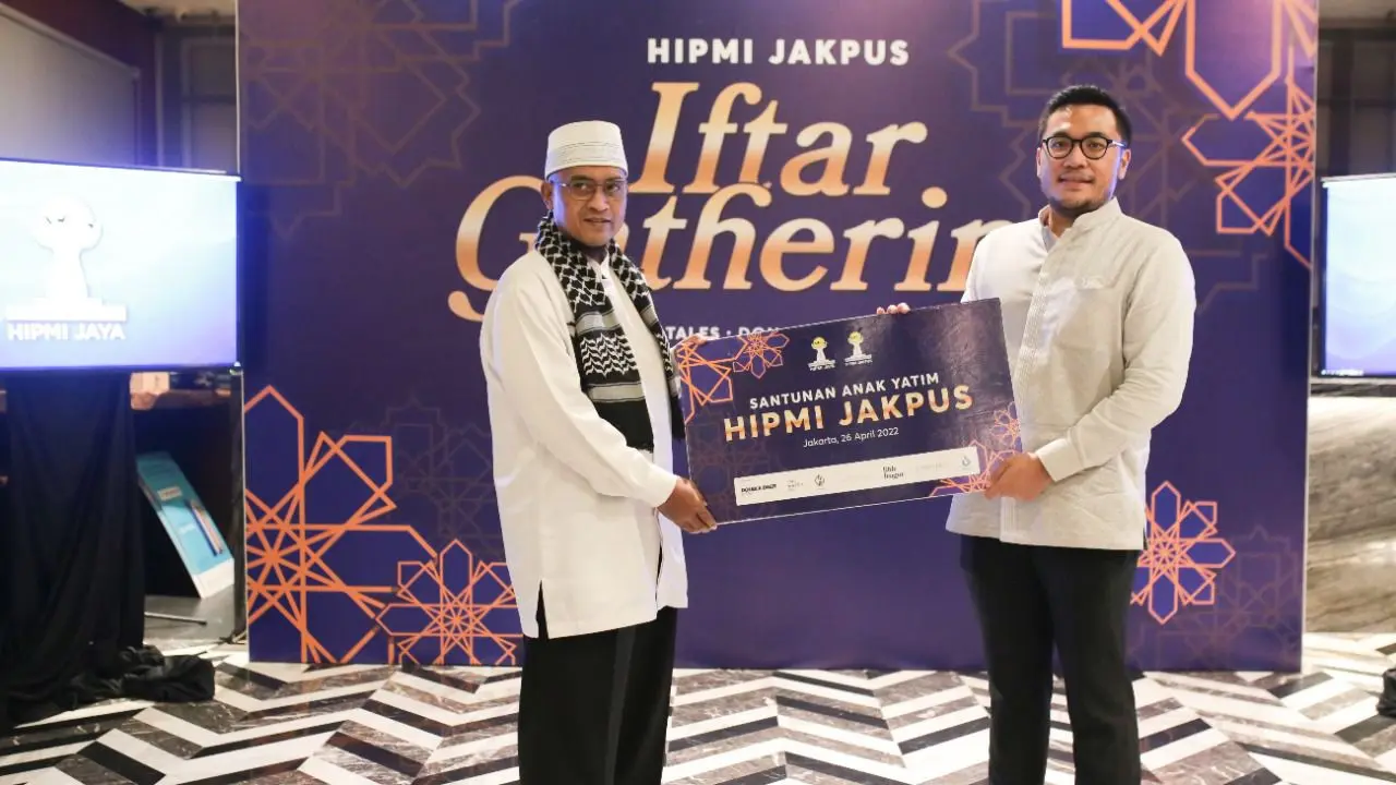 Himpunan Pengusaha Muda Jakarta Pusat menyantuni para yatim piatu