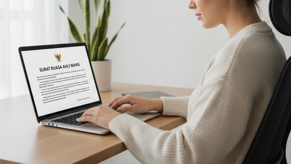 Contoh Surat Kuasa Ahli Waris, Lengkap Tinggal Pakai