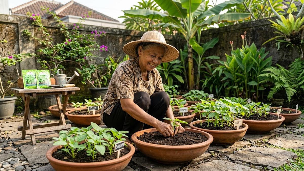 Cara Menanam Bayam di Pot Dangkal Bagi Pemula agar Cepat Panen, Daunnya Lebat, dan Anti Gagal