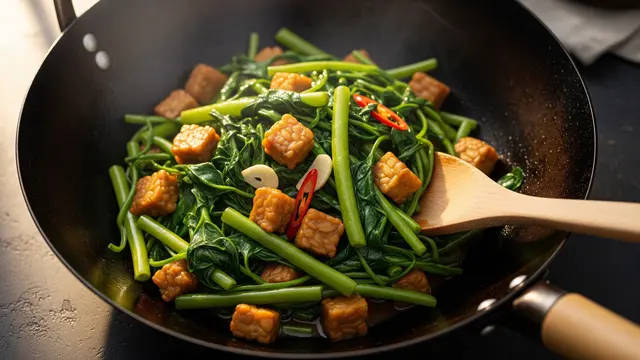 Memasak Kangkugn Tempe