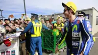 Valentino Rossi (AP Photo/Shizuo Kambayashi)  