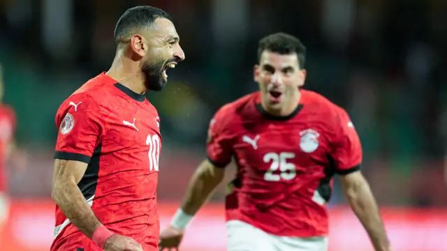 Foto: Mohamed Salah Tutup Kemenangan Mesir atas Benin, The Pharaohs Lolos Perempat Final Piala Afrika 2025