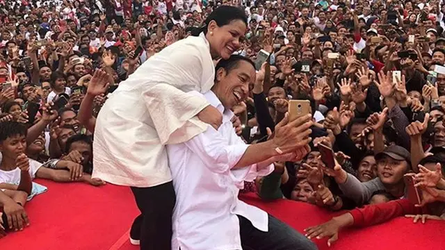 Jokowi dan Iriana