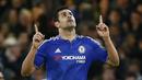 Dua gol yang dicetak penyerang Chelsea, Diego Costa dianggap sebagai momen kebangkitannya, sebelumnya pesepak bola Spanyol itu tampil buruk pada musim ini. (Reuters/Stefan Wermuth)
