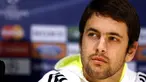 Chelsea's midfielder Joe Cole gives a press conference before training at Stamford Bridge in London, on March 4, 2008., on the eve of their UEFA Champions League first knock-out round, 2nd leg match against Olympiakos. AFP PHOTO / GLYN KIRK