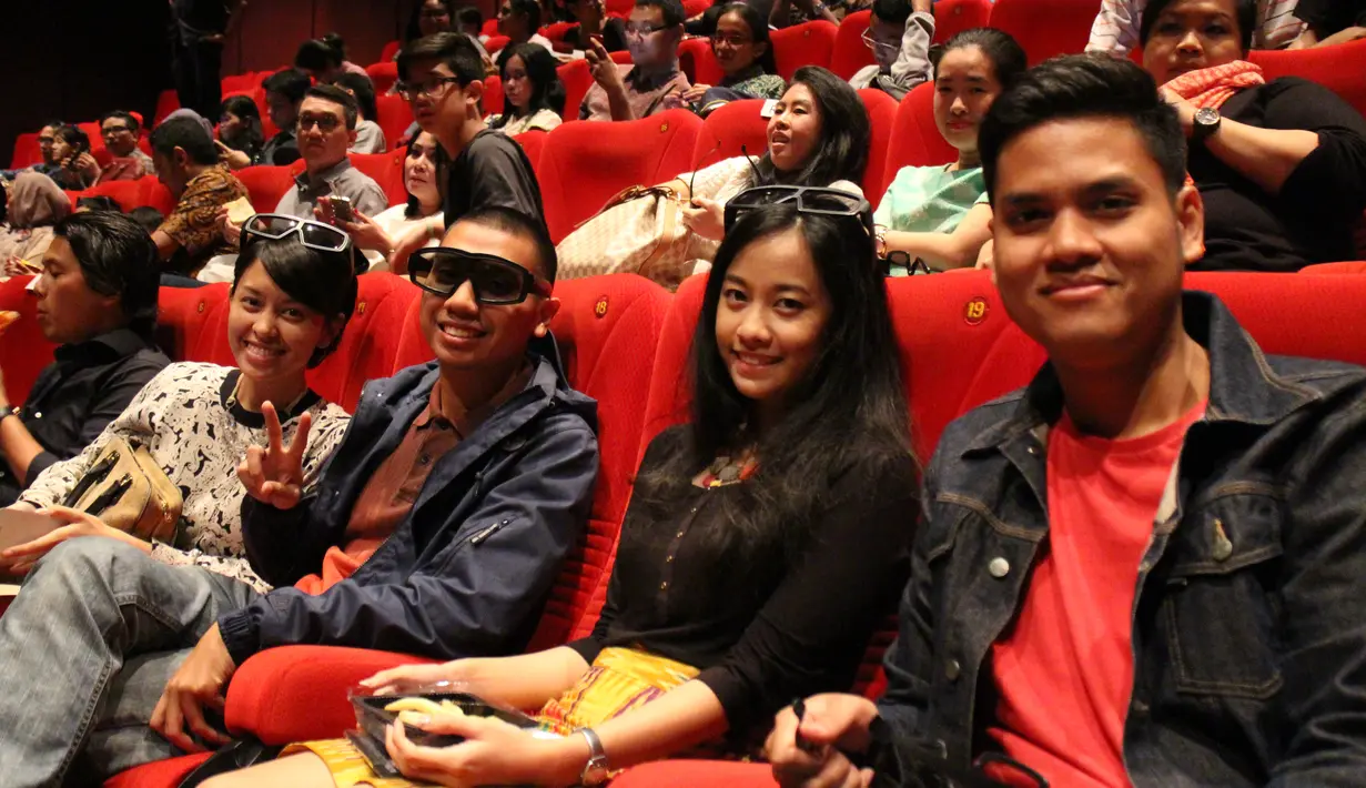 Advanced screening Guardians of the Galaxy dimeriahkan oleh beragam penggemar, komunitas, dan selebritis.