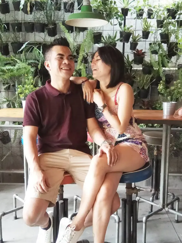 5 Potret Kebersamaan Chagii Amelia dengan Suami