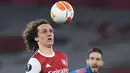 David Luiz. Bek tengah Brasil berusia 34 tahun ini tidak diperpanjang kontraknya bersama Arsenal setelah bergabung sejak dua musim lalu. Ia total telah tampil dalam 73 laga dengan torehan 4 gol dan 1 assist. Beberapa klub di Brasil dikabarkan meminatinya. (Foto: AFP/Daniel Leal-Olivas)