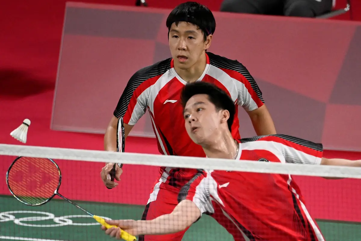 Kevin Sanjaya Sukamuljo / Marcus Fernaldi Gideon - Kejuaraan Bulu Tangkis Beregu Asia 2020