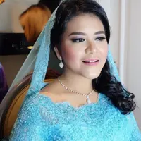 Kahiyang ayu dengan makeup flawlessnya. (Instagram/nicolasbulbul)