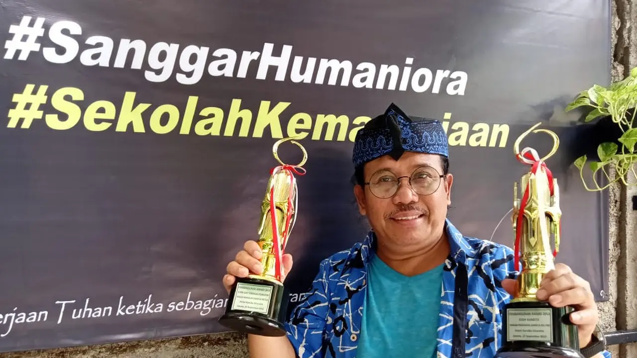 Eddie Karsito Pendiri Humaniora Foundation