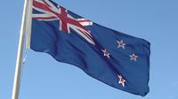 Bendera Selandia Baru sebelum referendum (AFP Photo)