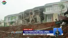 Warga berharap perbaikan dapat berlangsung cepat agar mereka dapat kembali menggunakan akses jalan perumahan.