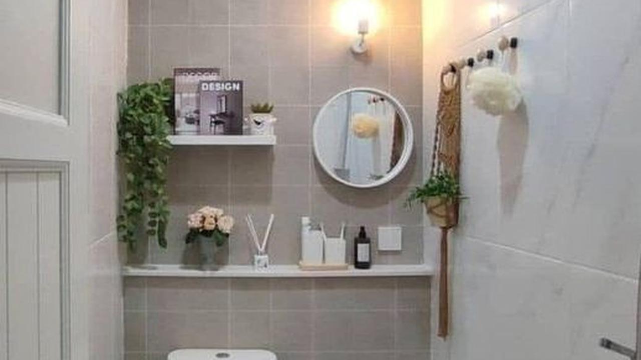 Desain Kamar Mandi Unik Mungil dan Mewah