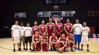 Tim nasional basket Indonesia hanya menggunakan satu pemain naturalisasi di SEABA Championship 2017. (Instagram/@timnasbasket)