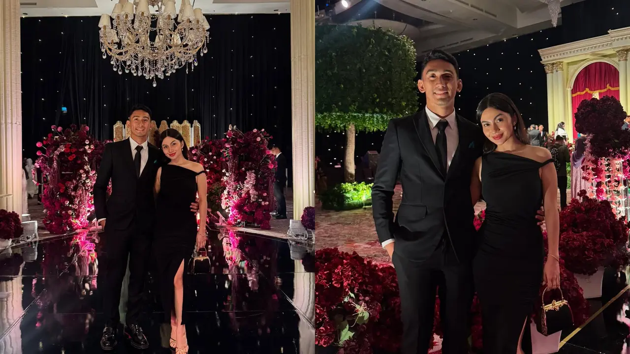 Fashion Kondangan Ariel Tatum dan Kekasih, Tampil Gloamor dan Super Elegan