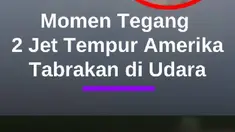 Dua jet tempur milik United States Navy bertabrakan saat melakukan demonstrasi udara di Mountain Home Air Force Base pada Minggu. Seluruh awak pesawat berhasil melontarkan diri dengan selamat sebelum kedua jet jatuh dan meledak.

Kedua pesawat jenis EA-18G Growler itu berasal dari Skuadron Serang...
