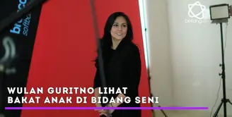 Wulan Guritno lihat bakat anak-anaknya di dunia hiburan.