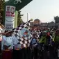 Masyarakat Brebes tumpah rumah untuk ikuti Gowes Pesona Nusantara (istimewa)