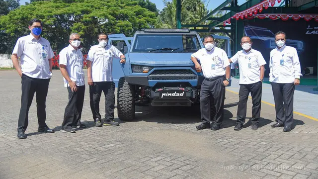 Pindad kembali merilis kendaraan baru MV 4x4. Kendaraan ini dirancang untuk kebutuhan operasi modern dan juga dimungkinkan untuk memenuhi pasar di luar militer. (Dok Pindad)