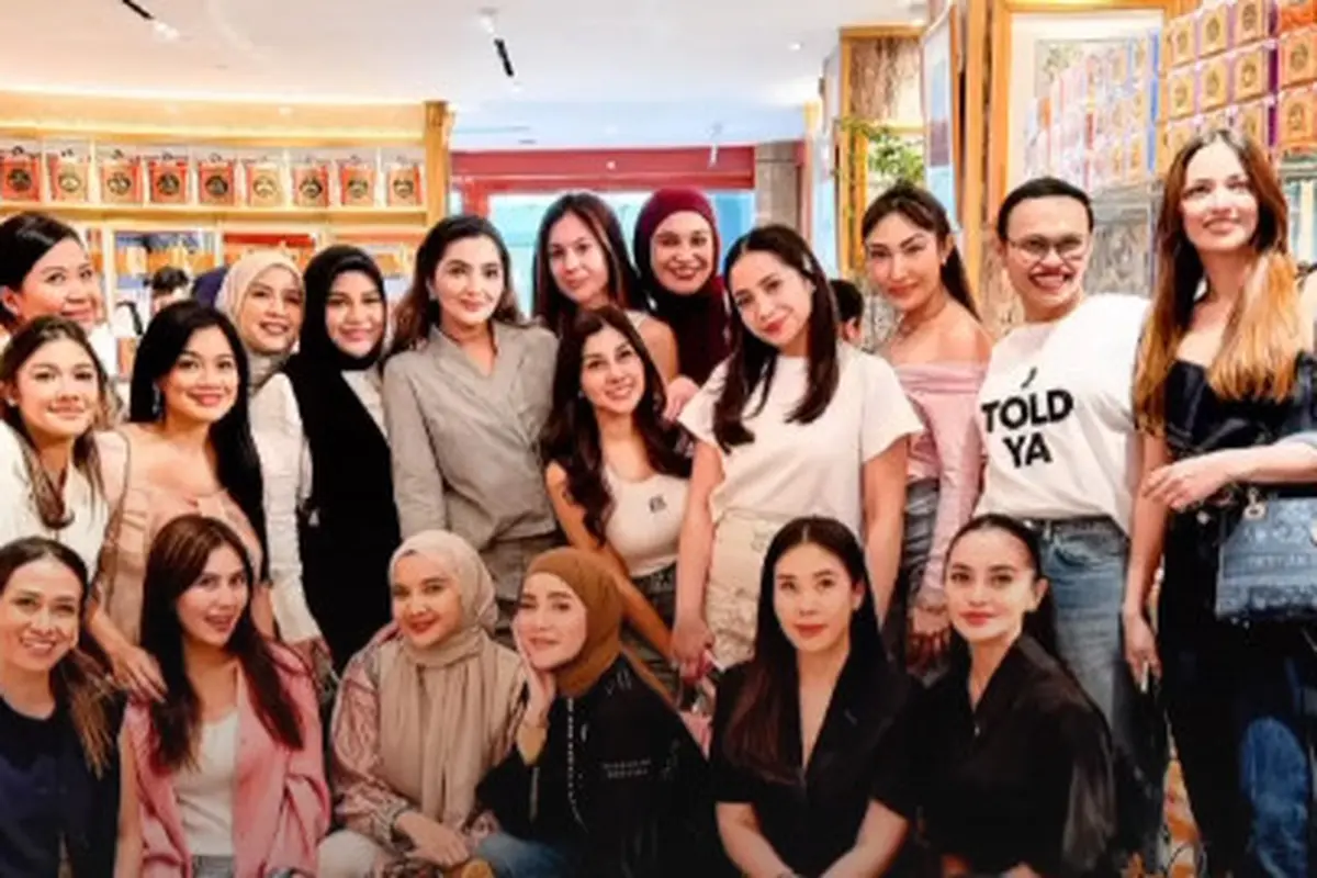 Adu Gaya Berkelas Naysilla Mirdad, Nisya Ahmad, dan Syahnaz yang Baru Join Geng Cendol