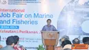 Citizen6, Jakarta: Menteri Kelautan dan Perikanan Sharif C. Sutardjo membuka &quot;International Job Fair on Marine and Fisheries 2012&quot; di Jakarta pada, Selasa (4/9). (Pengirim: Efrimal Bahri)