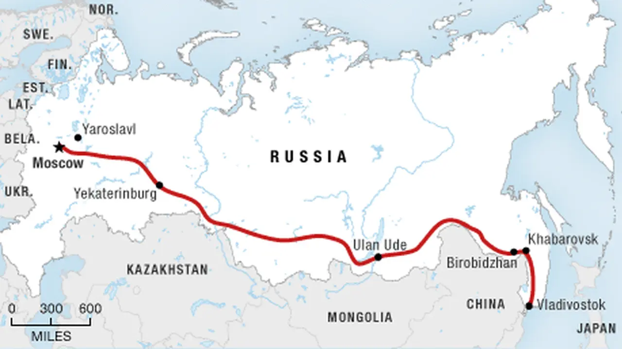 [Bintang] 'Trans-Siberian Railway', Melintasi Rusia dengan 'Ular Besi'