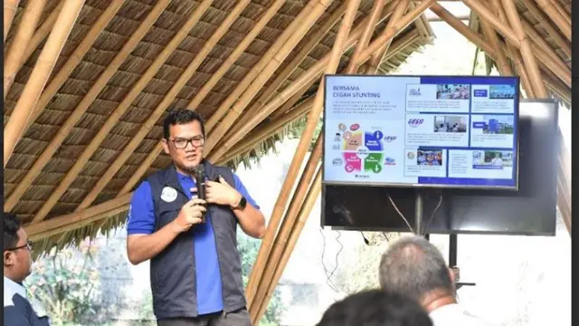 Pabrik Danone-Aqua Menjaga Kelestarian Lingkungan dan Keberlanjutan Lewat Pembangkit Listrik Tenaga Surya dan Situs Edukasi-Rekreasi.  (Liputan6.com/Henry)