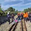 Pengecekan jalur kereta di Medan usai gempa Aceh