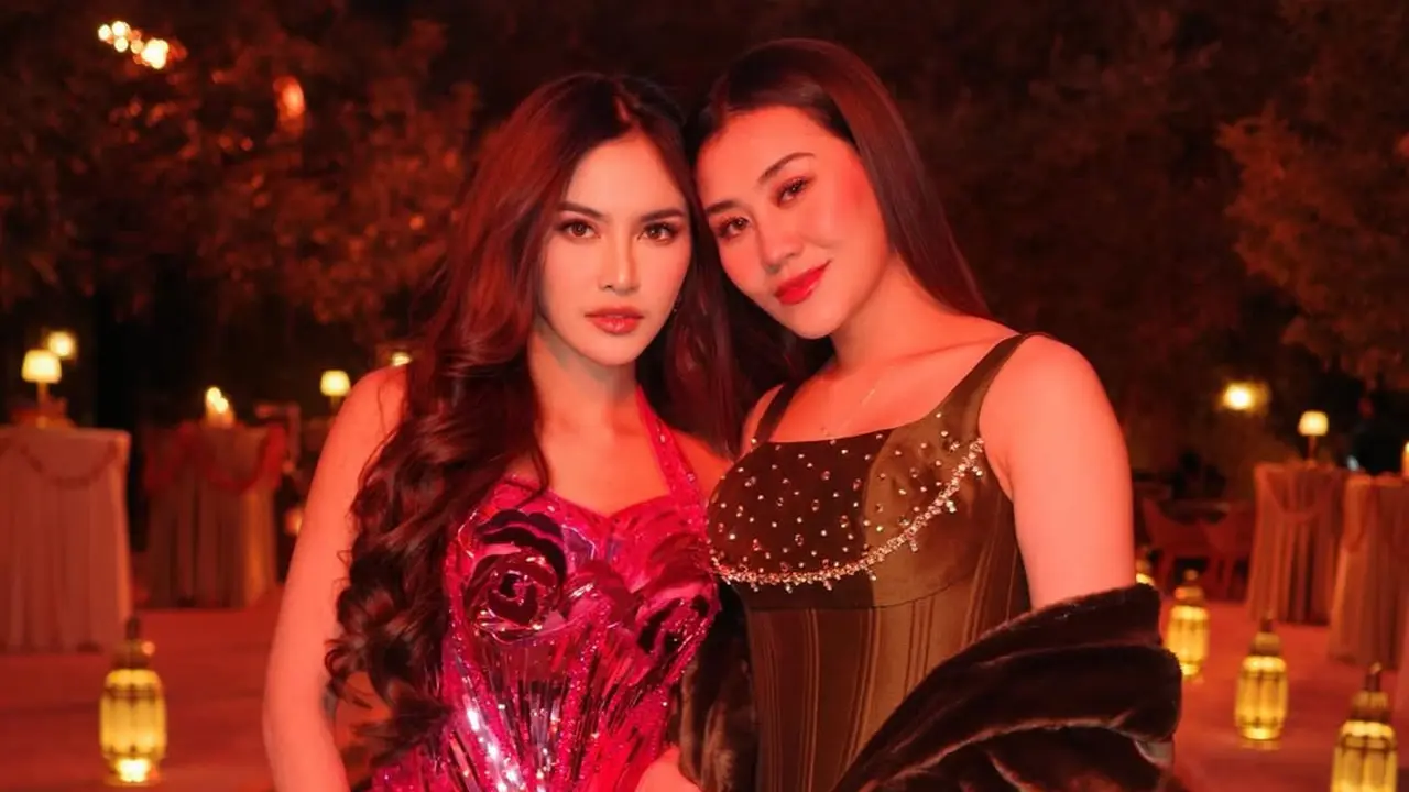 Bak Glinda dan Elphaba, Mahalini Raharja dan Aaliyah Massaid Tampil Glamor di Pernikahan Sahabat di Maroko