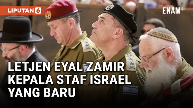 VIDEO: Kepala Staf Israel yang Baru, Letjen Eyal Zamir Mengunjungi Tembok Barat