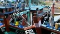 Polisi gerebek rumah milik seorang tersangka perampokan di Palembang, hingga 4 kapal pencuri ikan asal Malaysia ditangkap.