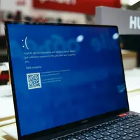 Ilustrasi Tampilan Laptop Blue Screen Credit: pexels.com/