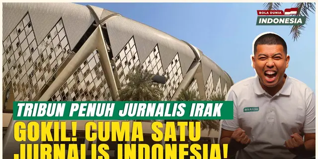 VIDEO: EKSKLUSIF! Cerita Unik: Satu-Satunya Jurnalis Indonesia di Tribun Media Stadion King Abdullah Sport City!
