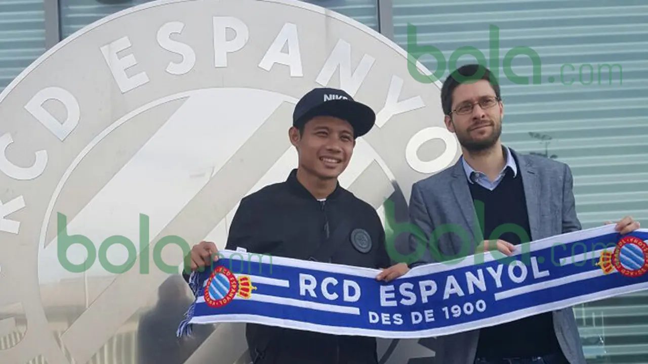 Evan Dimas Bersama Espanyol B