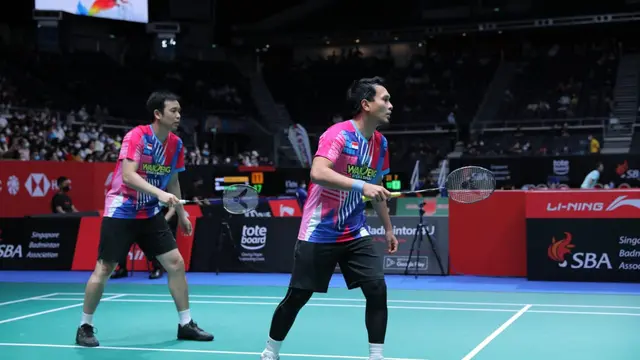 Hendra Setiawan/Mohammad Ahsan - Singapura Open 2022 - 15 Juli