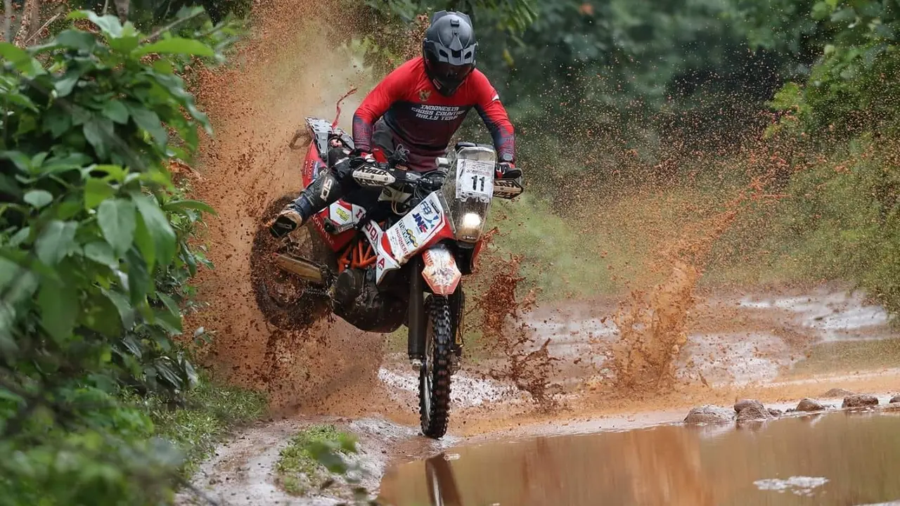 Pembalap Indonesia Rudy Poa