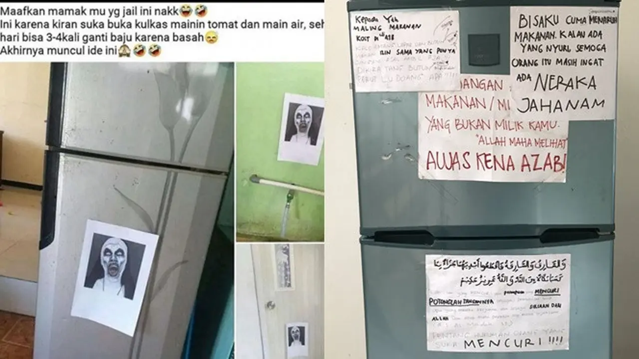 6 Tulisan Nyeleneh di Pintu Kulkas Ini Bikin Tepuk Jidat